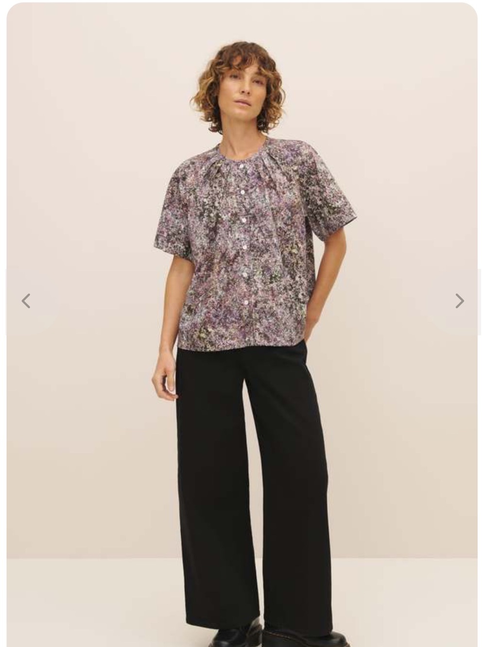 Kowtow Etude Top in Bouquet